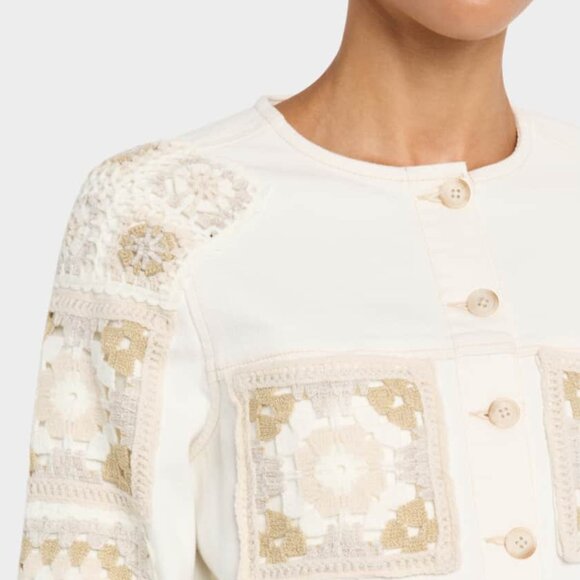 Rails | Lido Jacket Vintage Ecru Crochet - Picture 3 of 13